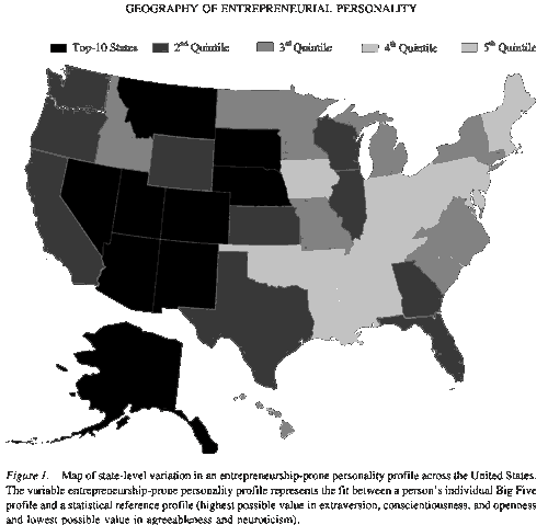 The Regional Distribution and Correlates of an Entrepreneurship-Prone Personality Profile in the United States, Germany, and the United Kingdom: A Socioecological Perspective